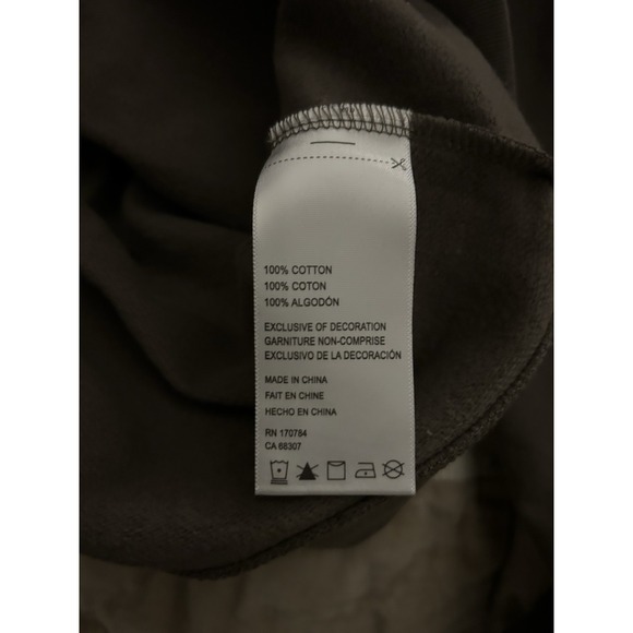 Psycho Bunny Pullover Crewneck Sweatshirt Taupe Men's Sz Large Embroidered - Picture 6 of 6